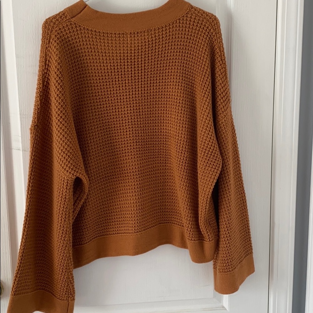 Rust Chunky Sweater - Picture 5 of 5